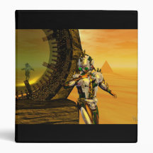 TITAN IN THE DESERT OF HYPERION ,yellow green bown Binder