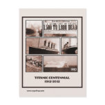 Titanic Centennial Memorial 1912-2012 Post Cards
