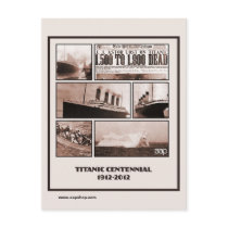Titanic Centennial Memorial 1912-2012 Post Cards