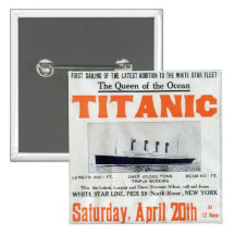Titanic Queen Of The Ocean Poster Pins