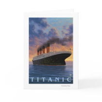 Titanic SceneWhite Star Line Cards