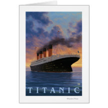 Titanic SceneWhite Star Line Cards