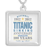 Titanic Sinking 100 Year Anniversary Personalized Necklace