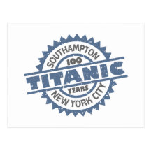 Titanic Sinking 100 Year Anniversary Post Card