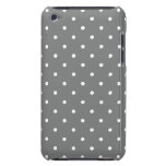 Titanium 50's Style Polka Dot iPod Touch G4 Case Barely There iPod Cover