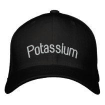 Titanium Embroidered Baseball Caps