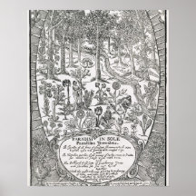 Title page from 'Paradisi Sole; Paradisus Terrestr Posters