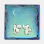 Titled:  Ancestors (When the Moon is Barely There) Fridge Magnets