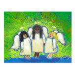 Titled:  Angels Sing to Me of Love and Loss - ART Postcards