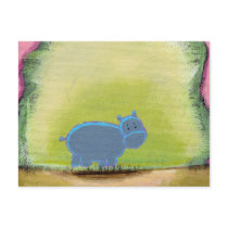 Titled:  My Hippo Knows Post Cards