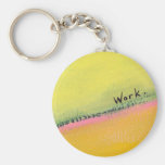 Titled:  Uphill - working for a better view Key Chains