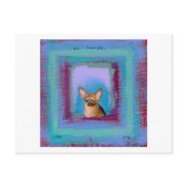 Titled:  Very Very Small - Tan chihuahua dog