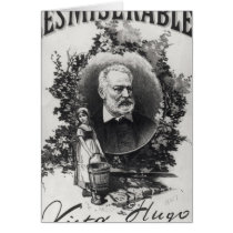 Titlepage first edition of 'Les Miserables' cards