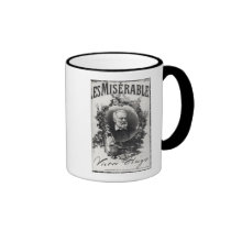 Titlepage first edition of 'Les Miserables' mugs