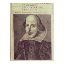 Titlepage of 'Mr. William Shakespeares Postcards
