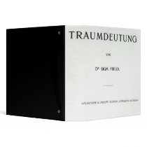 Titlepage to Die Traumdeutung by Sigmund Freud Vinyl Binders