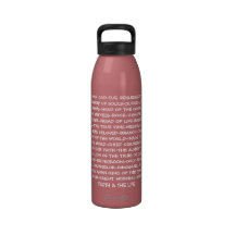 Titles of Jesus Water Bottles