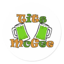 TITS MCGEE STICKERS