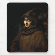 Titus Van Rijn In A Monk's Habit Mousepad