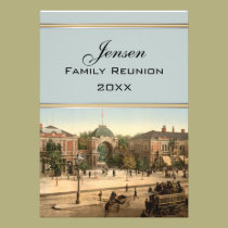 Tivoli Park Entrance Copenhagen Family Reunion invitations