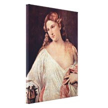 Tiziano Vecelli - Flora Gallery Wrapped Canvas