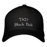 TKD Black Belt Embroidered Hats