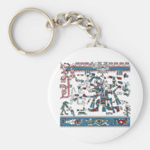 Tlaloc Keychain