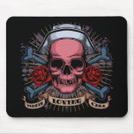 TLC Nurse Skull Mousepad