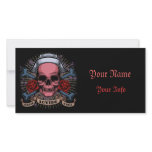 TLC Nurse Skull photo cards