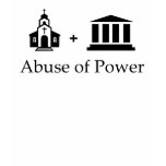 TLT Church + State = Abuse of Power v1.0 t-shirts