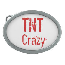 TNT Crazy Belt Belt Buckle