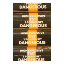 TNT Explosive Customized Stationery