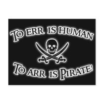 To Arr is Pirate!