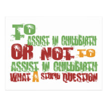 To Assist in Childbirth Post Card