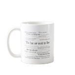 To Be Or Not To Be in Many Languages mugs