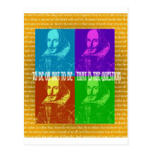 To Be Or Not to Be Post Card