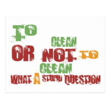 To Clean Postcards