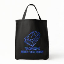 To consume without modération Bleu Bag