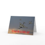 TO DAD ON FATHERS DAY GREETING CARDS