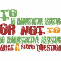 To Do Administrative Assisting Photo Sculptures