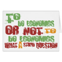 To Do Economics Card