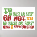 To Do Health and Safety posters
