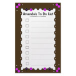To Do List stationery