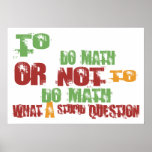 To Do Math Poster
