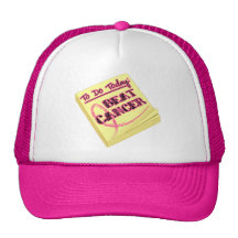 To Do Today - Beat Breast Cancer Trucker Hat