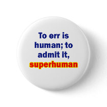 To err is human button