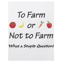 To Farm or not to farm Version 2 Full Color Flyer