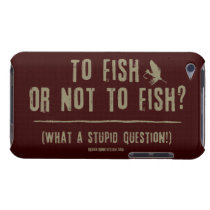 To Fish or Not To Fish? What a Stupid Question! Barely There Ipod Case