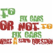 To Fix Cars Photo Sculpture