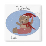 To Grandma, Love... (Personalize) Fridge Magnet